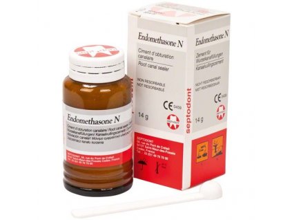 Endomethasone N - kořenová výplň, prášek 14g