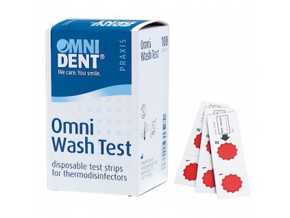 Omni Wash Test - testovací proužky pro termodezinfektory, 100ks
