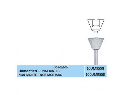 Leštící guma UNISOFT WEISS UM9558 100ks