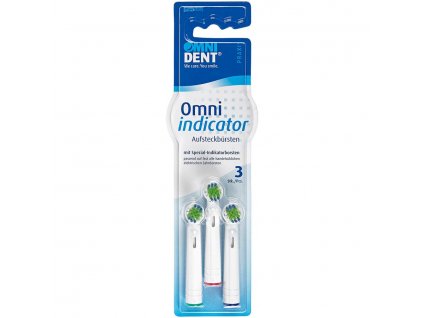 Omni Indicator - náhradní kartáčky pro Oral-B, 3ks