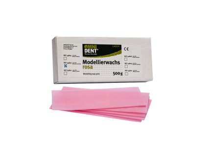OMNI Modelovácí vosk růžový, letní, 1,25mm, 500g