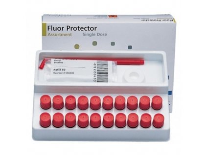 Fluor Protector Single Dose - ochranný lak s fluorem, 20x0,4ml