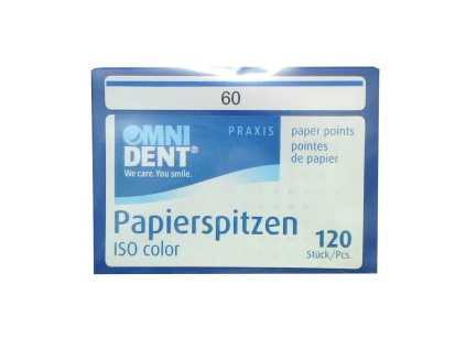 OMNI Papírové čepy 2%, 120ks ISO 060