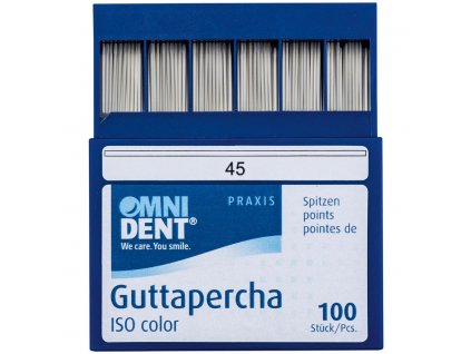 OMNI Guttaperčové čepy 2% ISO 045