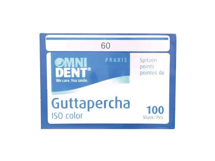 OMNI Guttaperčové čepy 2% ISO 060