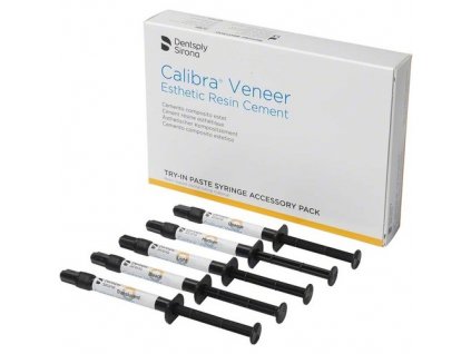 Calibra Veneer Try-In, 5 stříkaček zkušební pasty