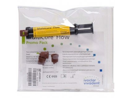 MultiCore Flow - kompozitní fixační materiál, stříkačka Promo Pack medium