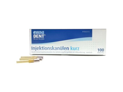 OMNI Injekční kanyly průměr 0,4x23mm