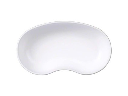 Ledvinová miska bílá, 17cm
