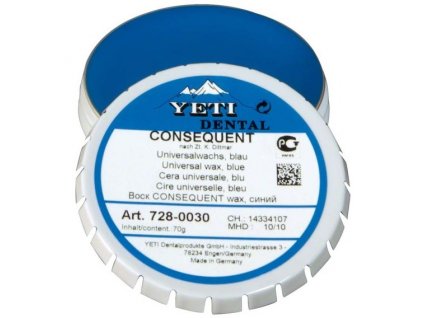 YETI CONSEQUENT univerzální vosk, 70g modrý opákní