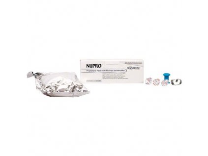 NUPRO Sensodyne NovaMin Polish Cups, pomeranč s FL, 175x1,4g