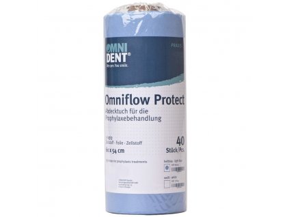 Omniflow protect - ochranná zástěra při profylaxi, světle modrá, 40ks