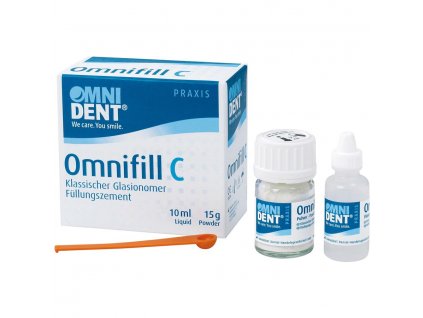 Omnifill C - skloionomerní cement, set