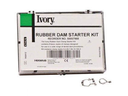 Ivory Kofferdam Rubber Dam Starter Kit Zaváděcí sada