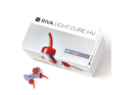 Riva light cure HV - skloionomerní materiál, kapsle  45ks NEW