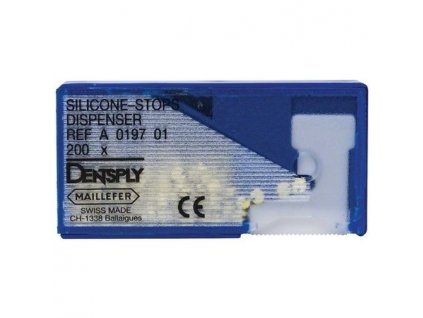 SILICONE-STOPS 100PCES YELLOW