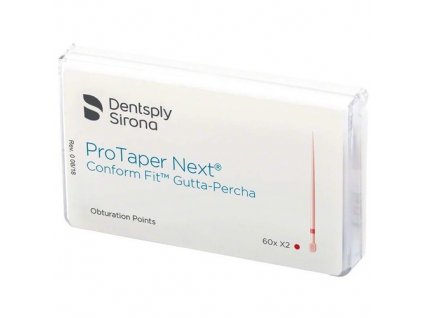 ProTaper Next Conform Fit - guttaperčové čepy, X2 - ROW VERSION