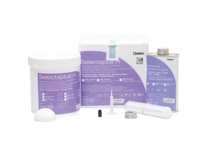 Selectaplus H - pryskyřice pro protézy, standardní balení, růžová žilkovaná