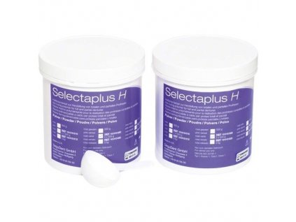 Selectaplus H - pryskyřice pro protézy, prášek 2x500g růžová, žilkovaná