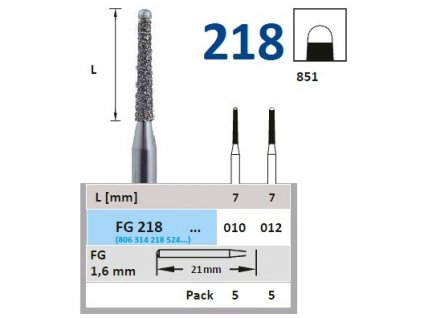 HORICO brousek diamantovaný - Safe End, FG218