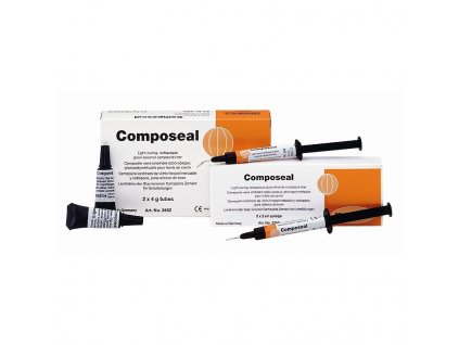 Composeal - skloionomerní cement, stříkačky 2x2ml