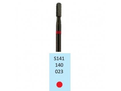 Tvrdokovová fréza - cylindr zakulacený, S141140, průměr 2,3mm