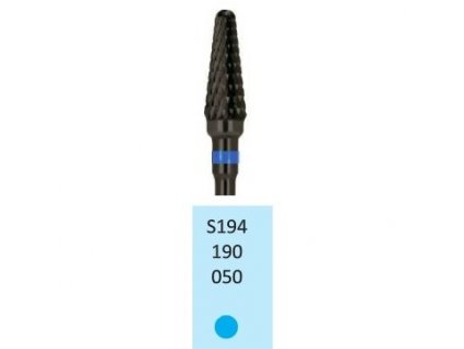 Tvrdokovová fréza - kónus zakulacený, S194190, průměr 5mm