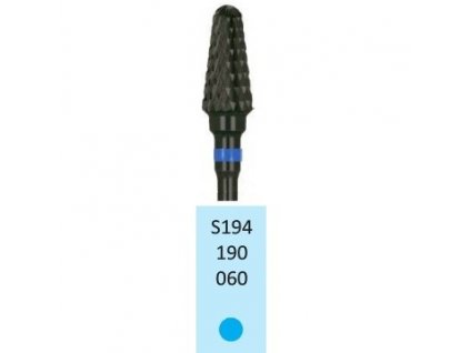 Tvrdokovová fréza - kónus zakulacený, S194190, průměr 6mm