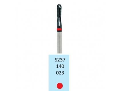 Tvrdokovová fréza - hruška, S237140, průměr 2,3mm