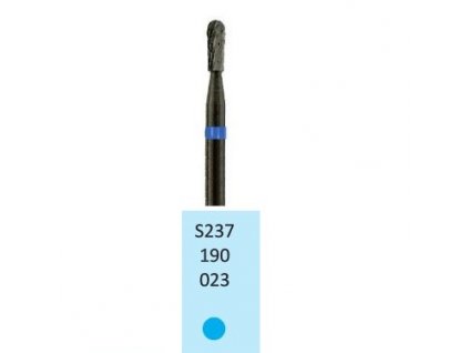 Tvrdokovová fréza - hruška, S237190, průměr 2,3mm