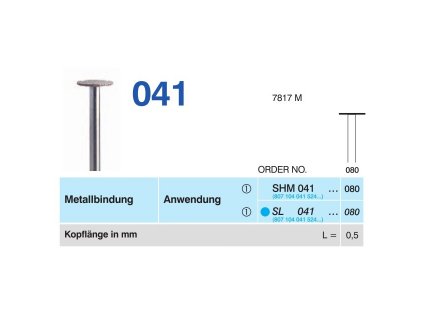 Sintrovaný diamant - kolečko, SL041, průměr 8mm, normal - DOPRODEJ POSLEDNÍCH KUSŮ