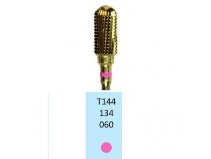 Tvrdokovová fréza s titanovou vrstvou - cylindr zakulacený, T144134, 6mm