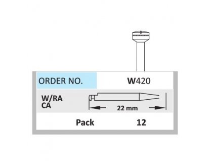 HORICO Mandrel pro leštící gumy a disky W420