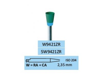 Leštící guma ZrO2-M W9421ZR