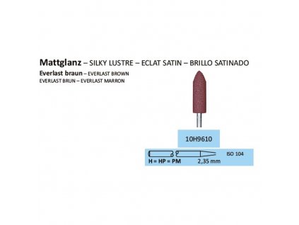 Leštící guma EVERLAST BRAUN H9610 10ks