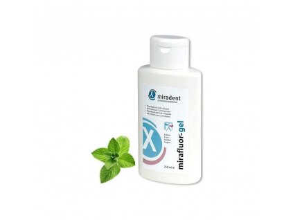 Mirafluor gel - fluoridační gel MÁTA, 250ml