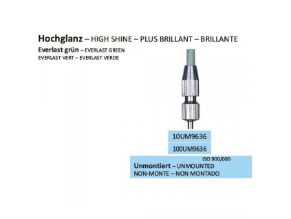 Leštící guma EVERLAST ZELENÁ UM9636 10ks