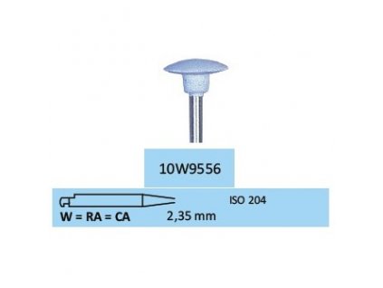 Leštící guma UNISOFT WEISS W9556 10ks