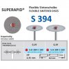 Disk ze sintrovaných diamantů - oboustranně sypaný, SH394, 1,9cm, jemná