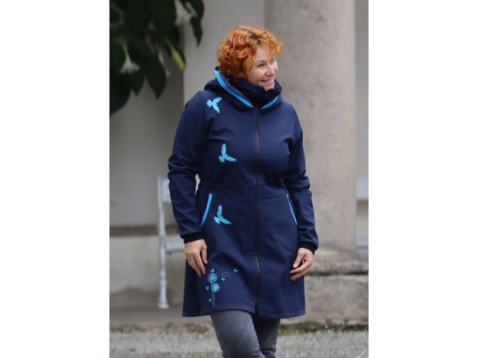 Bunda  ze zimního softshellu