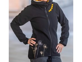 Bunda ze zimního sohtshellu