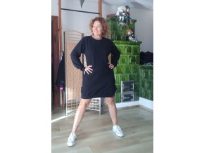 Tunika /šaty s 3Defektem- černá