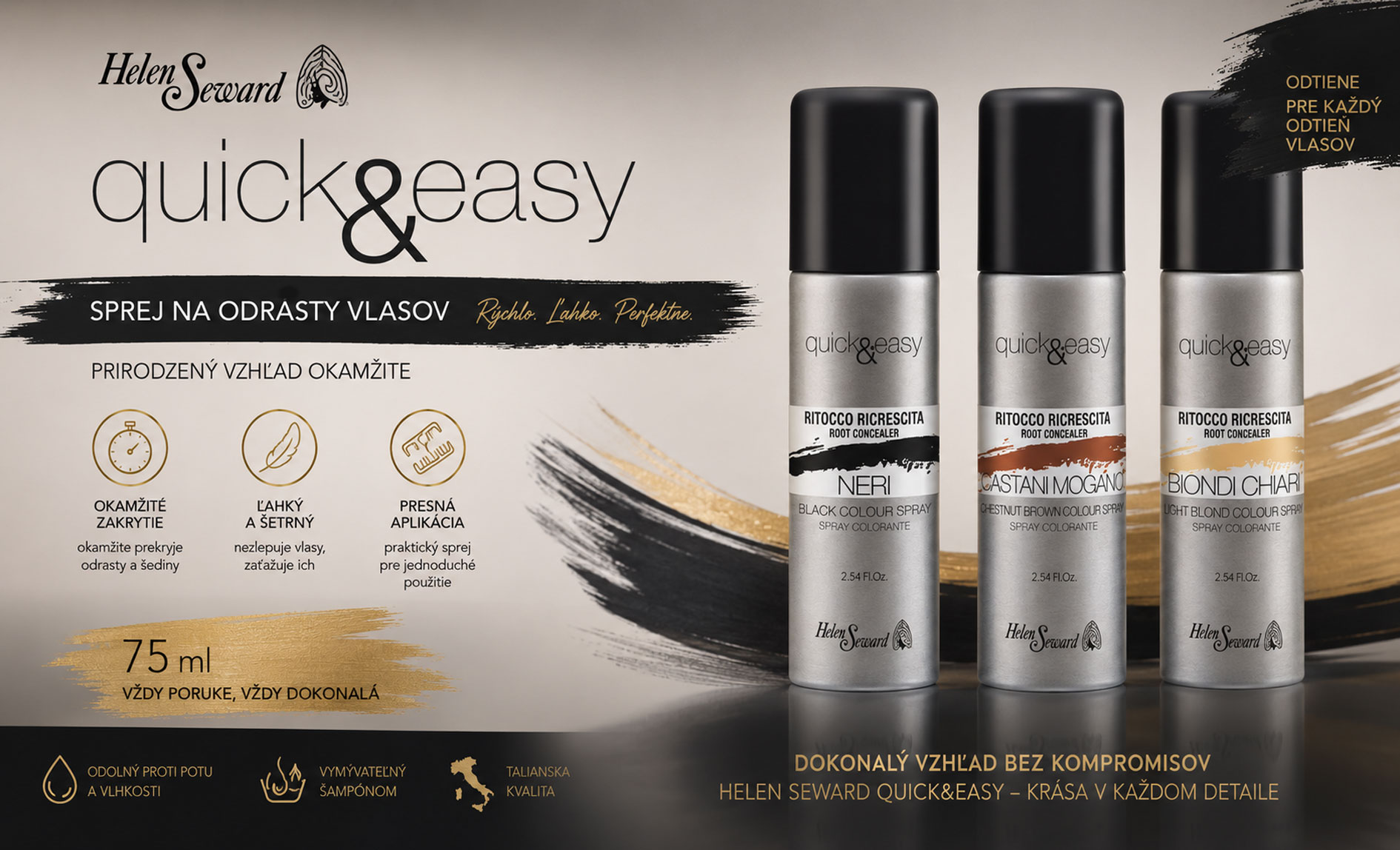 Helen Seward Quick&Easy – okamžité riešenie pre dokonalé vlasy bez kompromisov