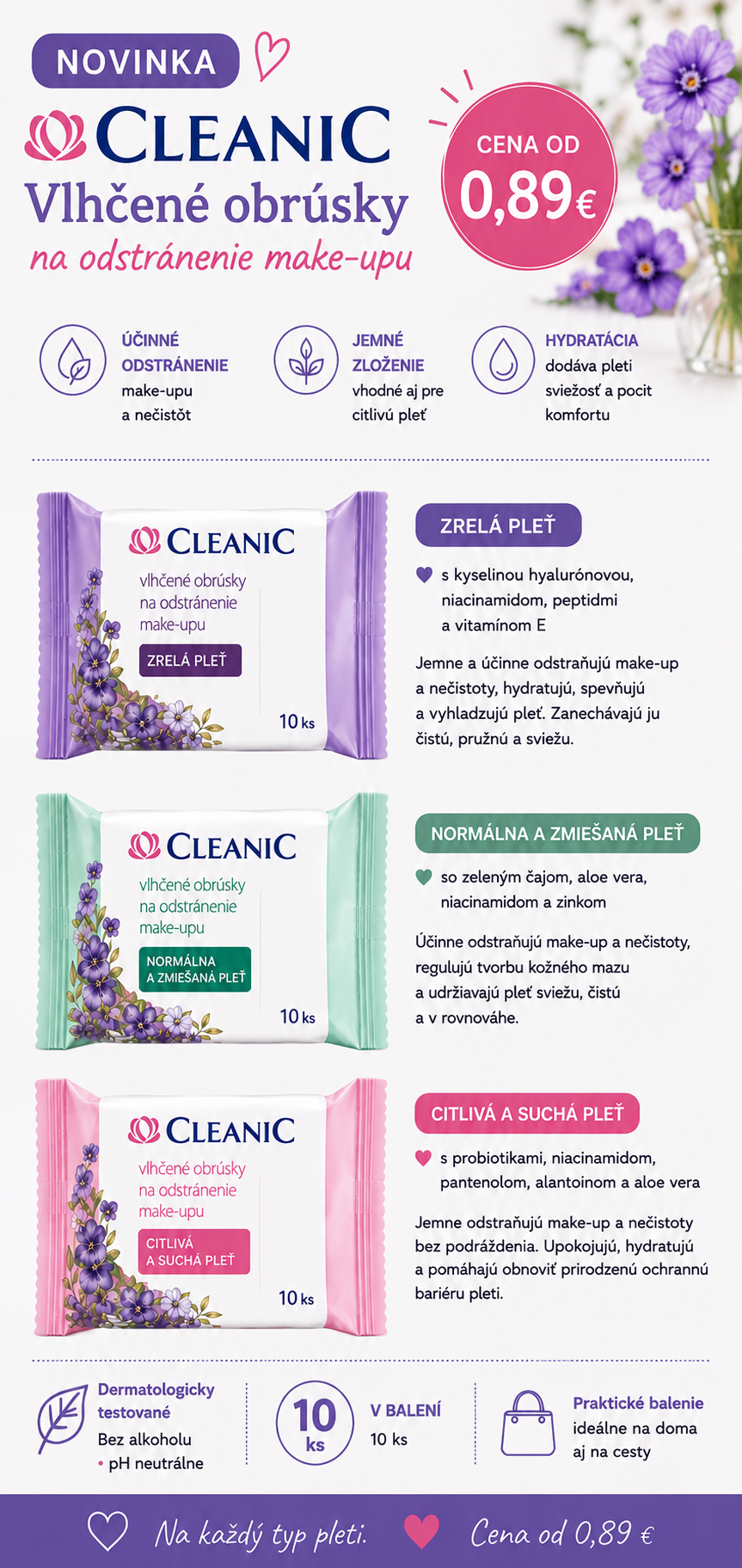 cleanic make-up mobil