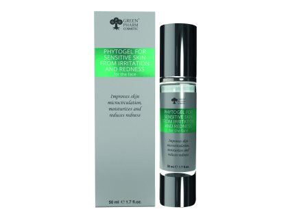 GREEN PHARM Fytogél pre citlivú pleť proti podráždeniu a začervenaniu na tvár 50ml