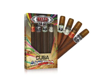 Cuba AMERIKA pánska darčeková kazeta SET 4 ks