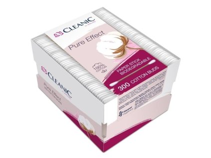 CLEANIC vatové tyčinky PURE EFFECT 300 ks