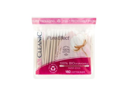 CLEANIC vatové tyčinky PURE EFFECT 160 ks