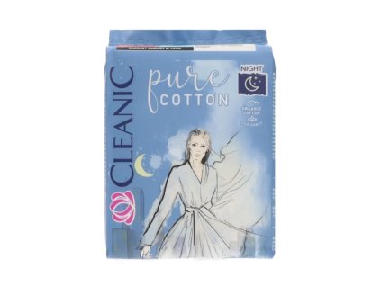 CLEANIC hygienické vložky 10 ks - nočné