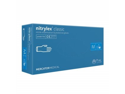 Jednorázové rukavice NITRYLEX 100 ks - veľkosť M